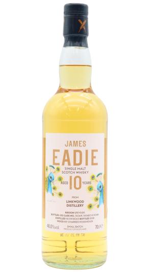Linkwood 10 year old James Eadie Small Batch Release Single Malt Scotch 2010 Whisky 70cl 46 ABV
