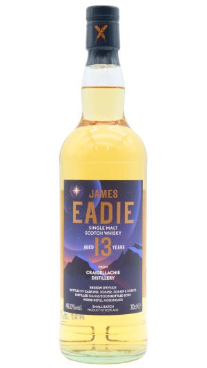 Craigellachie 13 year old James Eadie The New Star Small Batch Single Malt Scotch 2008 Whisky 70cl 46 ABV