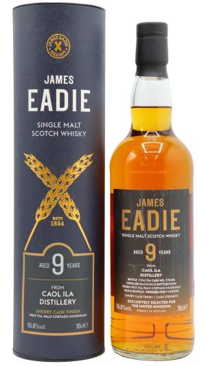 Caol Ila 9 year old James Eadie Single Palo Cortado Cask 378486 2015 Whisky 70cl 558 ABV