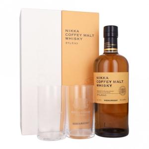 Nikka Coffey Malt Whisky 2 Glass Gift Pack