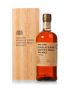 Nikka 1998 12 Year Old Single Cask Coffey Grain 2011 Bottling with Box