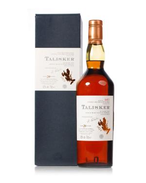 Talisker 1981 20 Year Old Cask Strength Limited Edition 2002 Bottling with Box