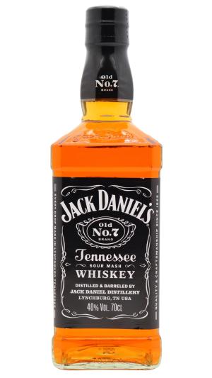 Jack Daniels Old No 7 Tennessee Whiskey 70cl 40 ABV Old Bottling