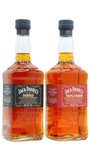 Jack Daniels Bonded Triple Mash Tennessee Whiskey 70cl x 2 50 ABV Bundle