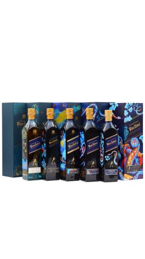 Johnnie Walker Blue Label Lunar New Year Bottle Collection Whisky 70cl x 5 40 ABV Bundle