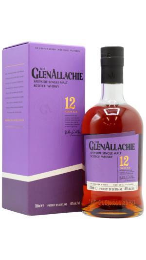 GlenAllachie 12 year old Speyside Single Malt Scotch Whisky 70cl 46 ABV