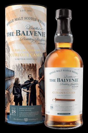 The Balvenie 18 Year Old French Pineau Cask Curious Cask Collection Whisky