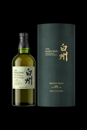 Suntory Whisky Hakushu Tsukuriwake Peated Malt 18 Ans 2024 Edition