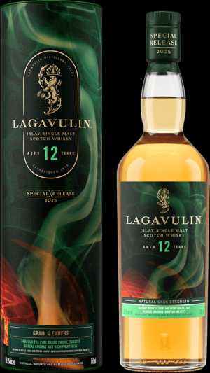 Lagavulin 12 Year Old Natural Cask Strength Special Release 2025 Whisky