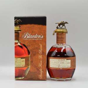 Blantons Straight From The Barrel Bourbon Whiskey Cask Strength 2019