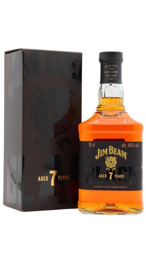 Jim Beam 7 year old Black Kentucky Straight Bourbon Whiskey 70cl 45 ABV0