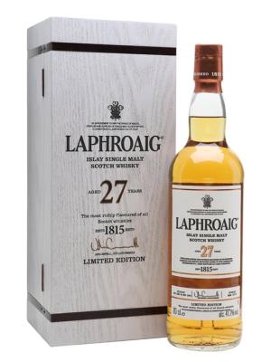 Laphroaig 27 Year Old Bot2017 Islay Single Malt Scotch Whisky