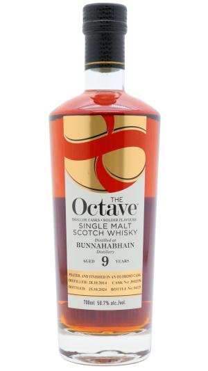 Bunnahabhain 9 year old Peated The Octave Single Oloroso Sherry Cask 3843356 2014 Whisky 70cl 507 ABV