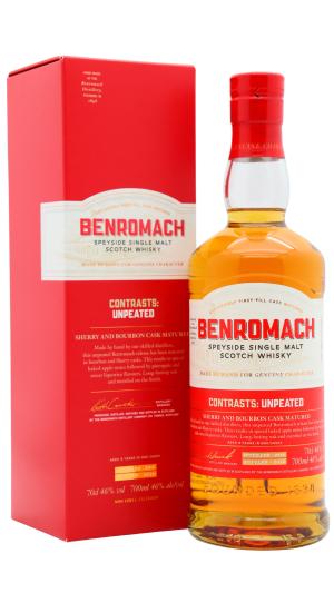 Benromach 9 year old Contrasts Unpeated Single Malt Scotch 2014 Whisky 70cl 46 ABV