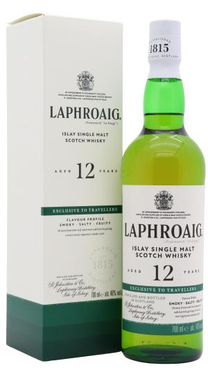 Laphroaig 12 year old Islay Single Malt Scotch Whisky 70cl 46 ABV