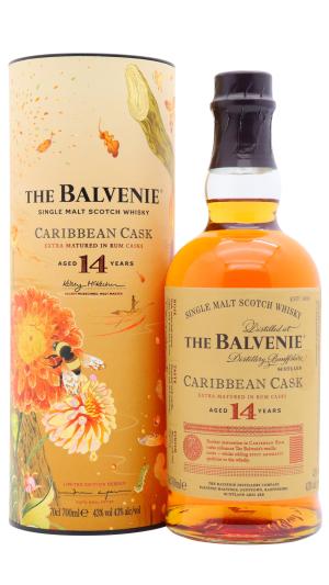 Balvenie 14 year old Victo Ngai Limited Edition Caribbean Cask Single Malt Scotch Whisky 70cl 43 ABV