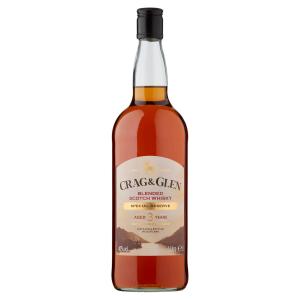 Crag Glen Blended Scotch Whisky 1L