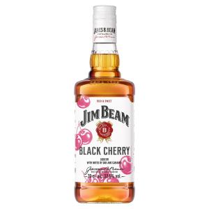 Jim Beam Black Cherry Liqueur Infused with Kentucky Straight Bourbon Whiskey 70cl