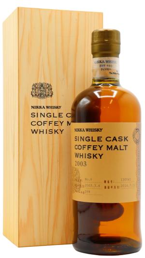 Nikka 11 year old Coffey Malt Single Cask 130541 2003 Whisky 70cl 58 ABV