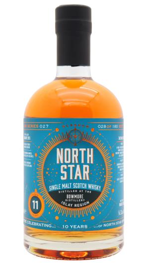 Bowmore 11 year old North Star Single Cask 2015 Whisky 70cl 561 ABV