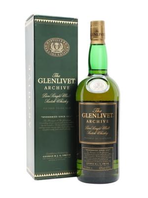 Glenlivet Archive 15 Year Old Speyside Single Malt Scotch Whisky