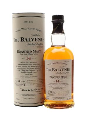 Balvenie 14 Year Old Roasted Malt Speyside Single Malt Scotch Whisky