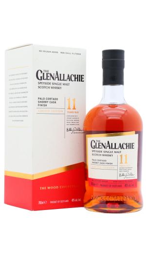 GlenAllachie 11 year old The Wood Collection Palo Cortado Sherry Finish Single Malt Scotch Whisky 70cl 48 ABV