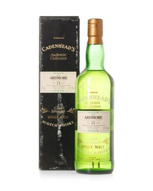 Ardmore 1978 13 Year Old Cadenheads 1992 Bottling with Box