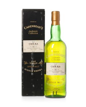 Caol Ila 1977 16 Year Old Cadenheads 1993 Bottling with Box
