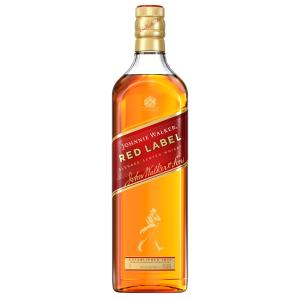Johnnie Walker 1L 40 Vol Red Label Blended Scotch Whisky Bottle