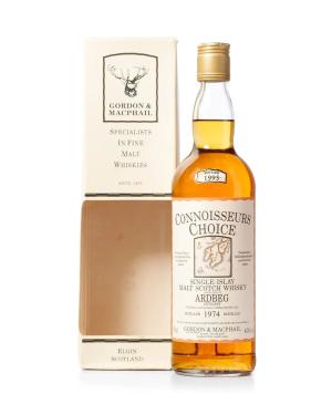 Ardbeg 1974 Gordon MacPhail Connoisseurs Choice 1995 Bottling with Carton