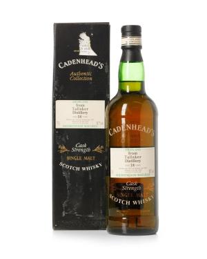 Talisker 1979 18 Year Old Cadenheads 1997 Bottling with Box