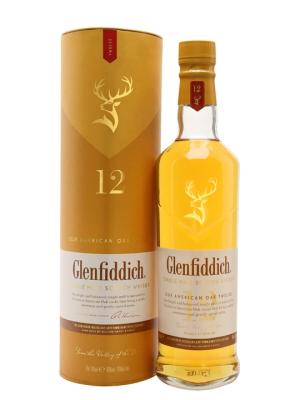 Glenfiddich 12 Year Old Our American Oak Kosher Certified Speyside Whisky