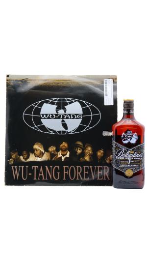 Ballantines 7 year old American Barrel x RZA Limited Edition Blended Scotch Whisky 70cl 40 ABV Includes WuTang Clan WuTang Forever 4 Vinyl Album
