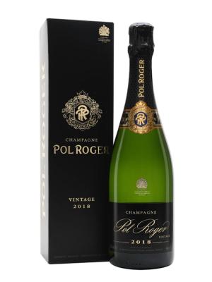 Pol Roger Brut Vintage 2018 Champagne Gift Box