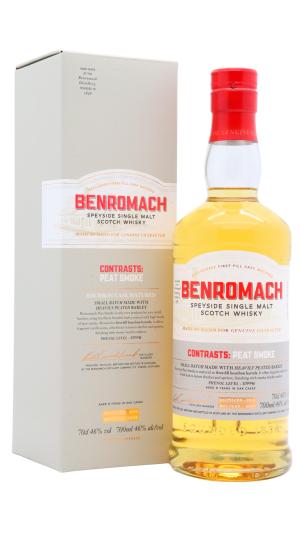 Benromach 9 year old Contrasts Peat Smoke Single Malt Scotch 2014 Whisky 70cl 46 ABV