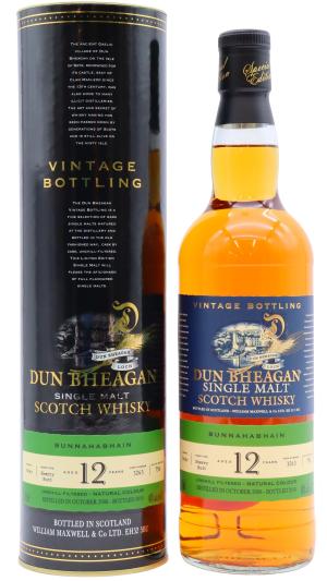 Bunnahabhain 12 year old Dun Bheagan Single Cask 3263 2006 Whisky 70cl 48 ABV