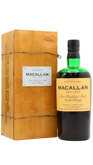 The Macallan 1874 Replica Single Malt Scotch Whisky 70cl 45 ABV