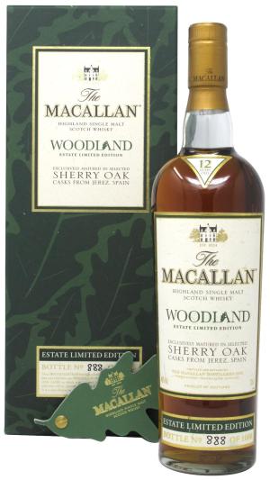 The Macallan 12 year old Woodland Estate Single Malt Scotch Whisky 70cl 40 ABV