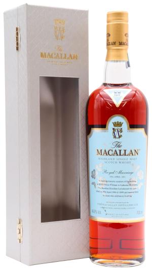 The Macallan 2011 Royal Marriage Wedding Single Malt Scotch Whisky 70cl 468 ABV
