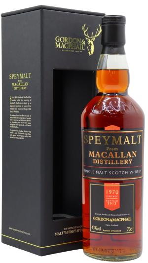 The Macallan 43 year old Speymalt Single Malt Scotch 1970 Whisky 70cl 43 ABV