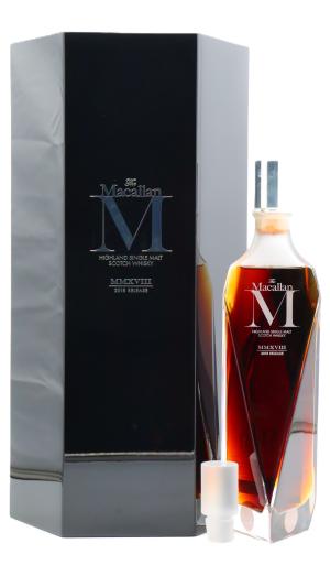 The Macallan 1824 Master Series M Decanter 2018 Release Single Malt Scotch Whisky 70cl 445 ABV