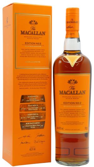 The Macallan Edition No 2 El Celler De Can Roca Highland Single Malt Scotch Whisky 70cl 482 ABV