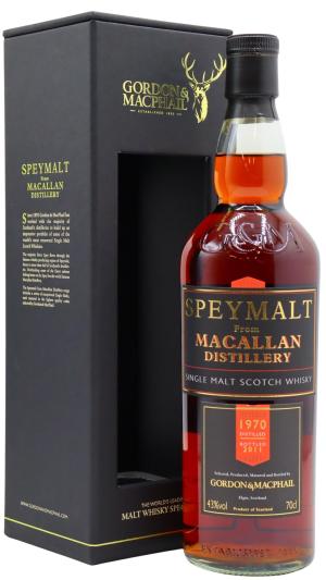 The Macallan 41 year old Speymalt Single Malt Scotch 1970 Whisky 70cl 43 ABV