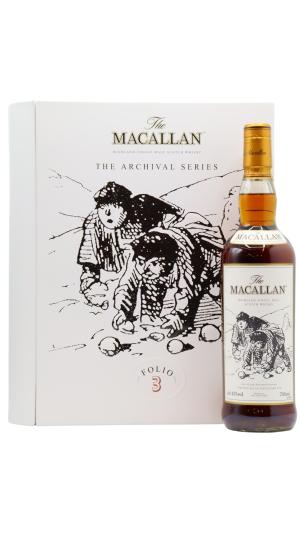 The Macallan The Archival Series Folio 3 Single Malt Scotch Whisky 70cl 43 ABV