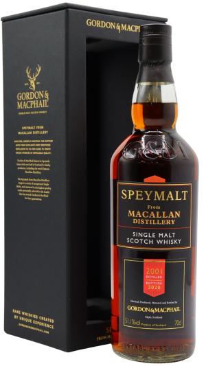 The Macallan 19 year old Speymalt Single Cask 3433 2001 Whisky 70cl 511 ABV