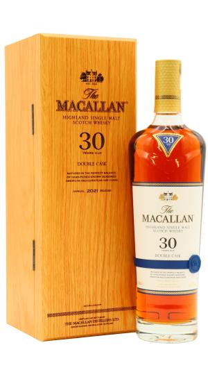 The Macallan 30 year old 2021 Release Double Cask Highland Single Malt Scotch Whisky 70cl 43 ABV