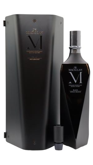 The Macallan M Decanter Black 2022 Release Highland Single Malt Scotch Whisky 70cl 46 ABV