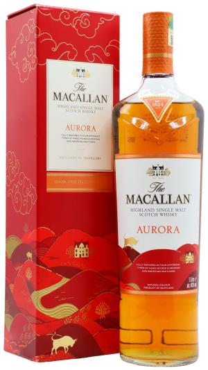 The Macallan Aurora Chinese Lunar Year Of The Ox 2021 Single Malt Scotch Whisky 100cl 40 ABV 1 Litre