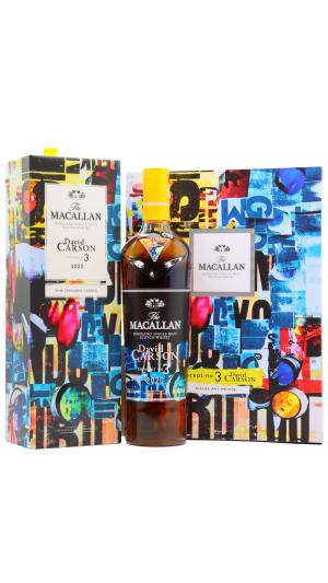 The Macallan Giclee Art Prints Concept No 3 David Carson Single Malt Scotch Whisky 70cl 408 ABV